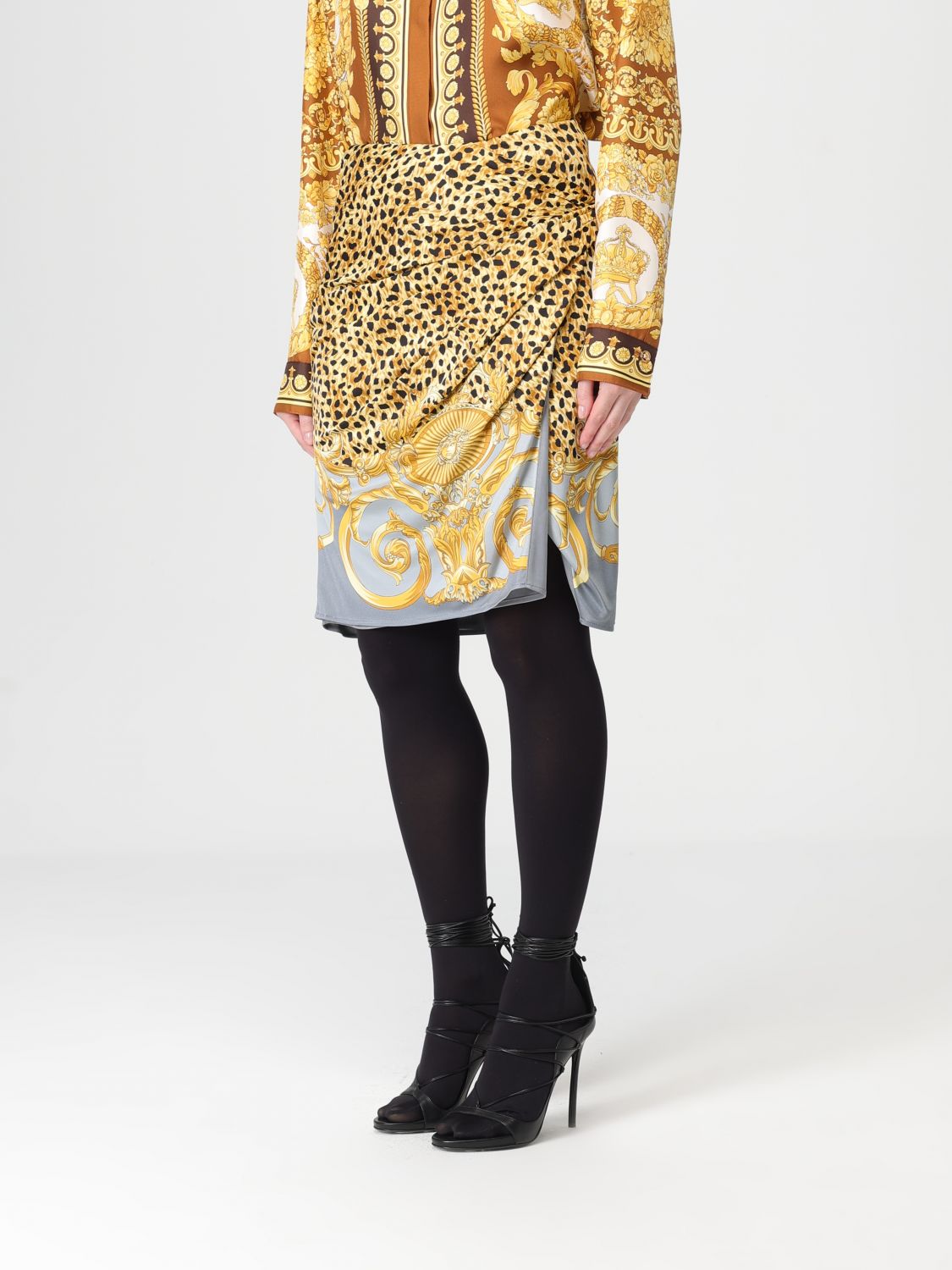 Cheetah Print Skirt