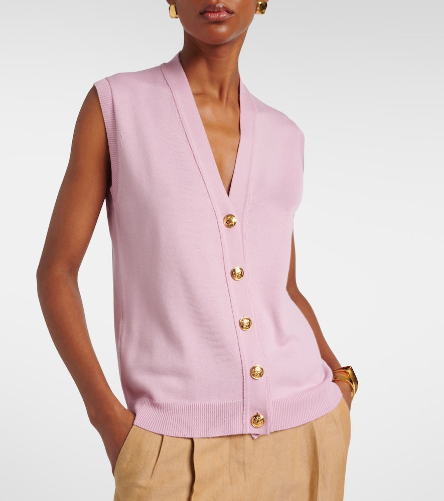 Blazé Milano Sebright wool, silk, and cashmere vest
