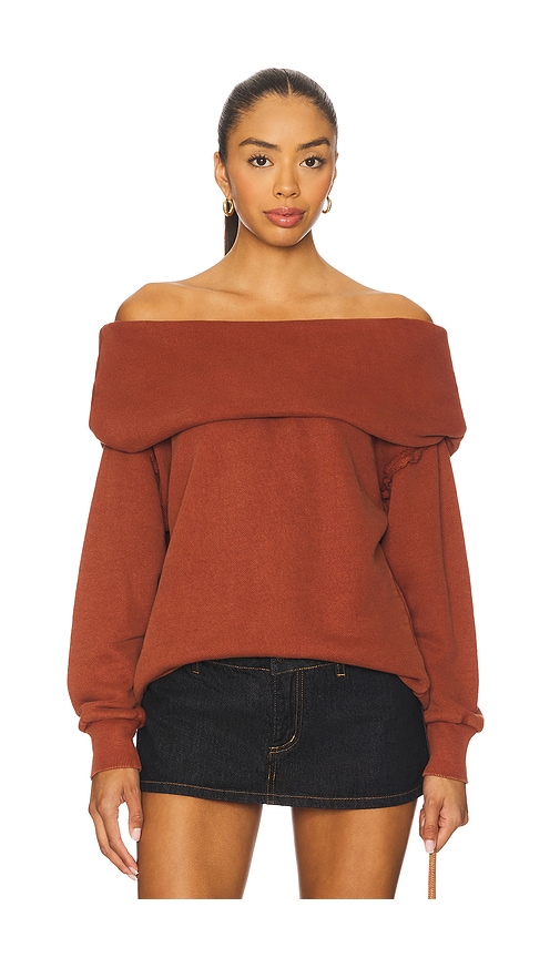 Free People x REVOLVE Off Chill Sweater in Black.  XL also in L, M