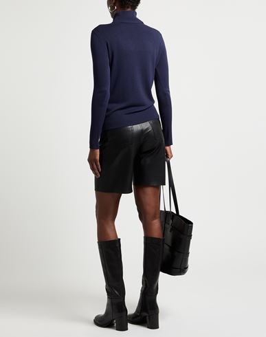 Manila Grace Woman Turtleneck Midnight blue Size XS Viscose