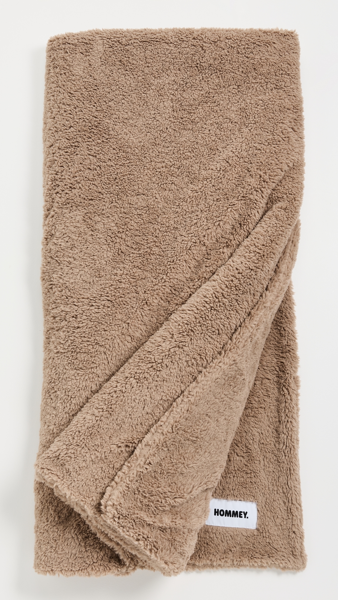 Faux Fur Blanket Warm Grey One Size