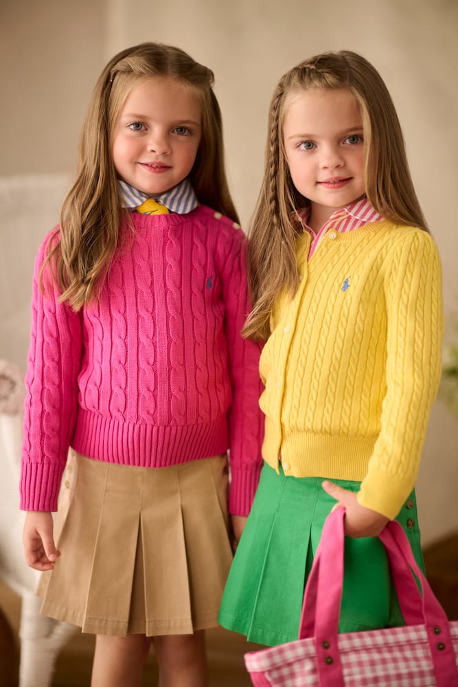 Polo Ralph Lauren Kids Cable-knit cotton sweater
