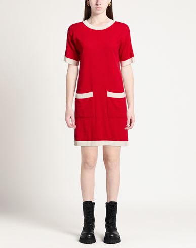 Woman Mini dress Red Size 8 Cashmere