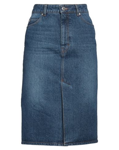 Woman Denim skirt Blue Size 26 Cotton