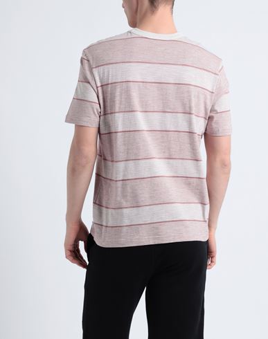 Man T-shirt Brick red