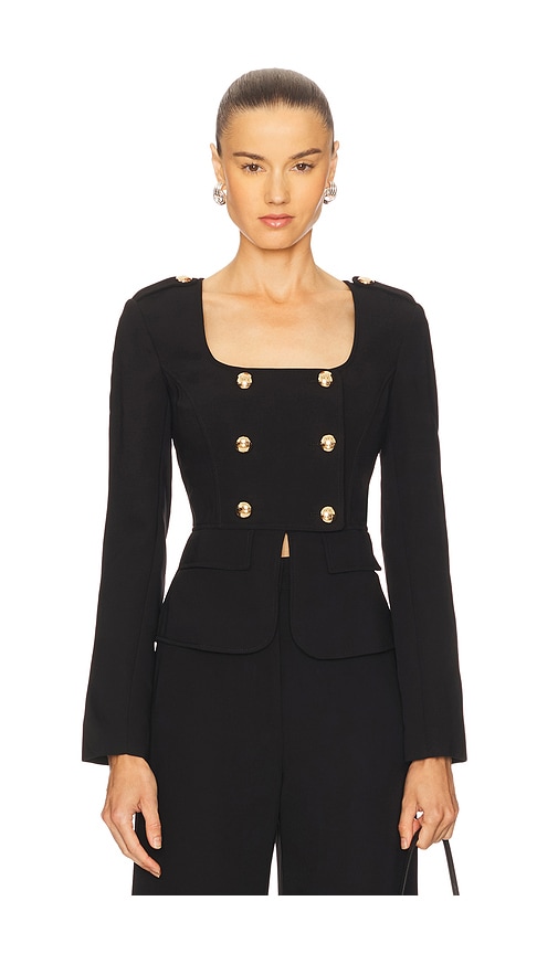 Amanda Uprichard Tompkins Jacket in Black. S. Also in