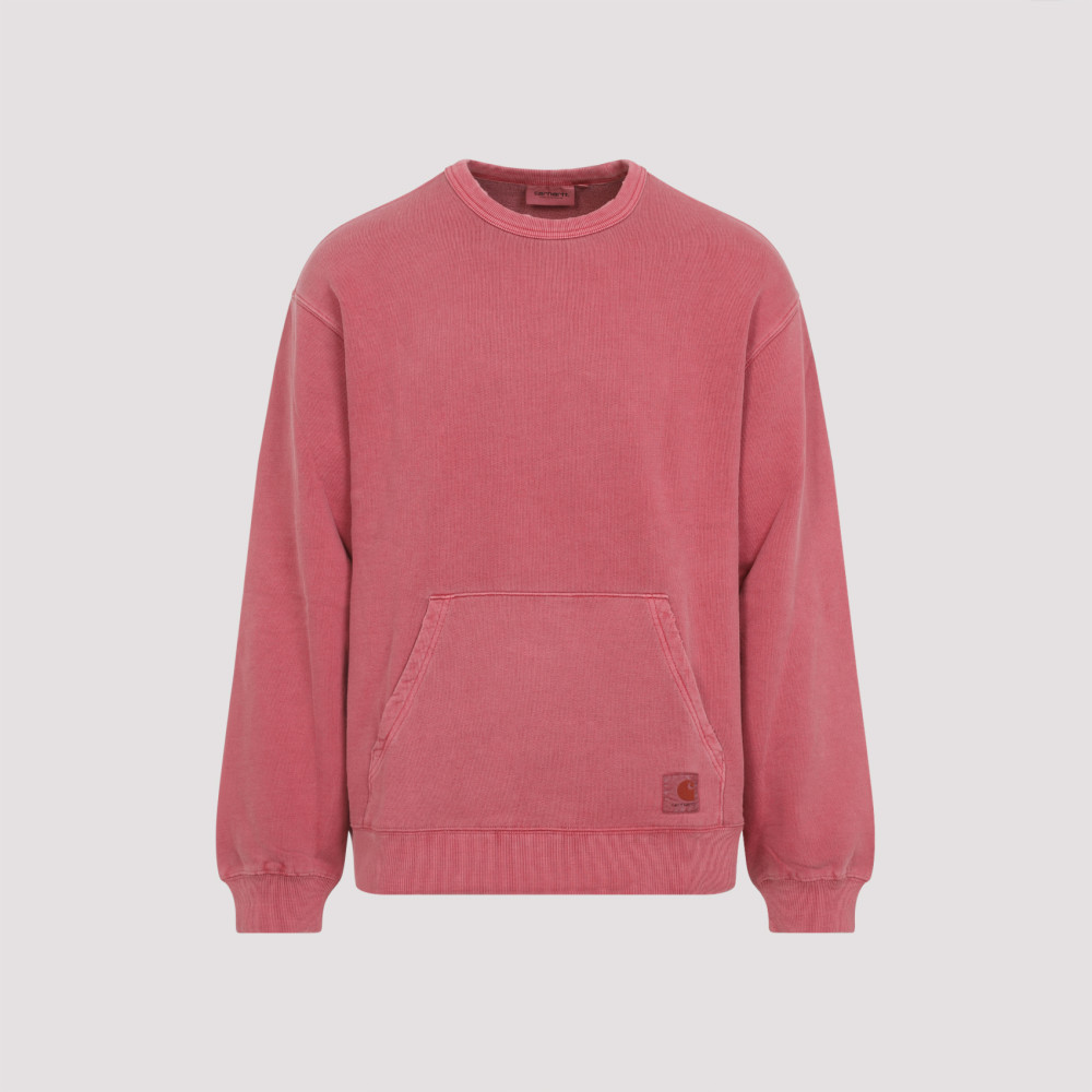 Torion Red Cotton Sweatshirt