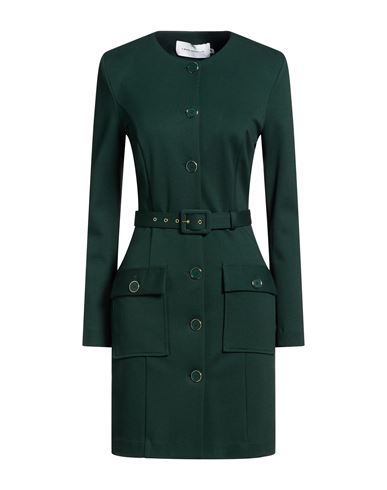 Woman Mini dress Green Size 8 Viscose, Polyamide, Elastane