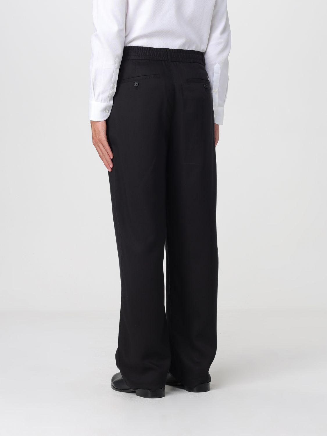 Pants Men color Black