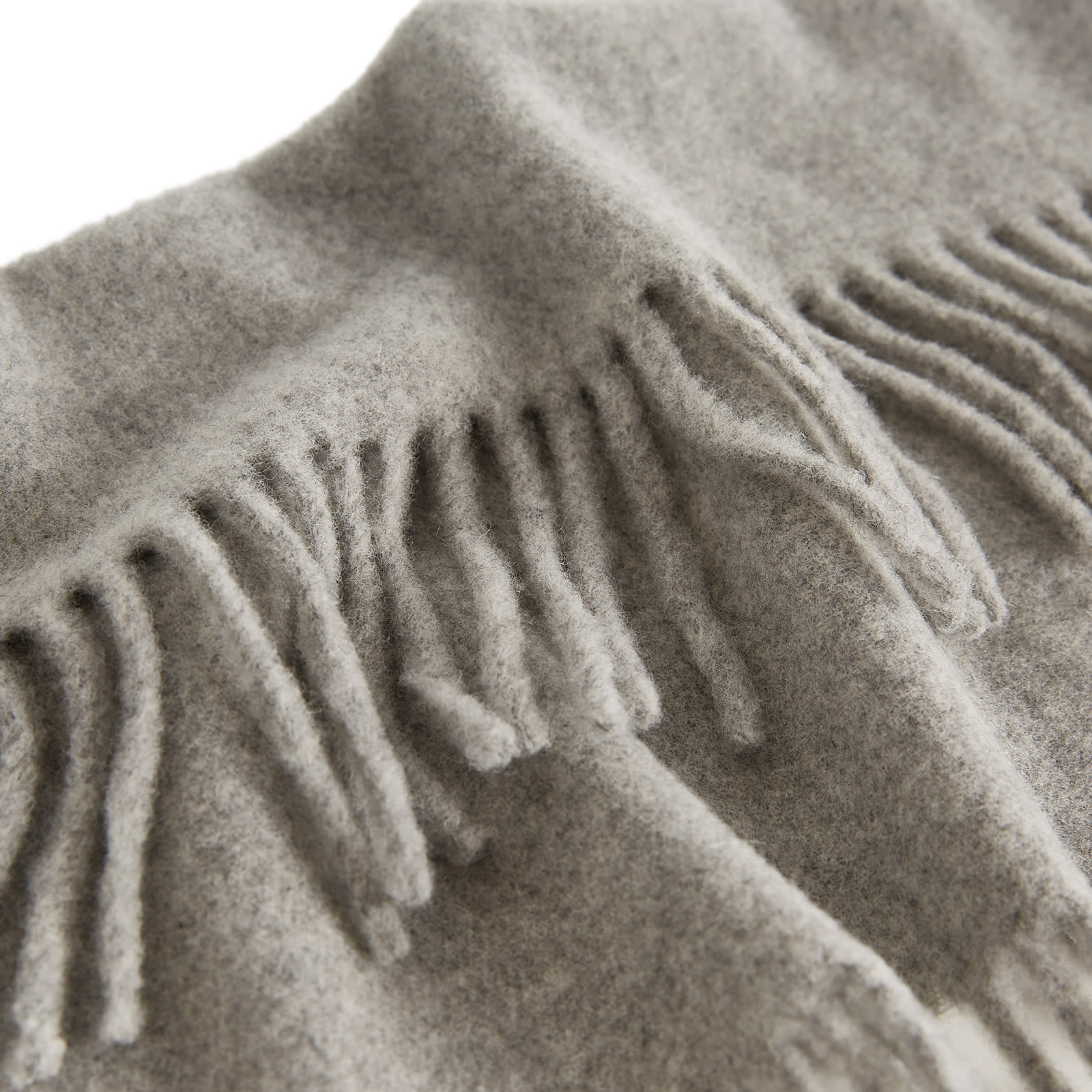 Canada Cancan Scarf in Light Grey Melange