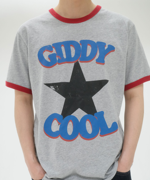 GD STAR TEE_GREY