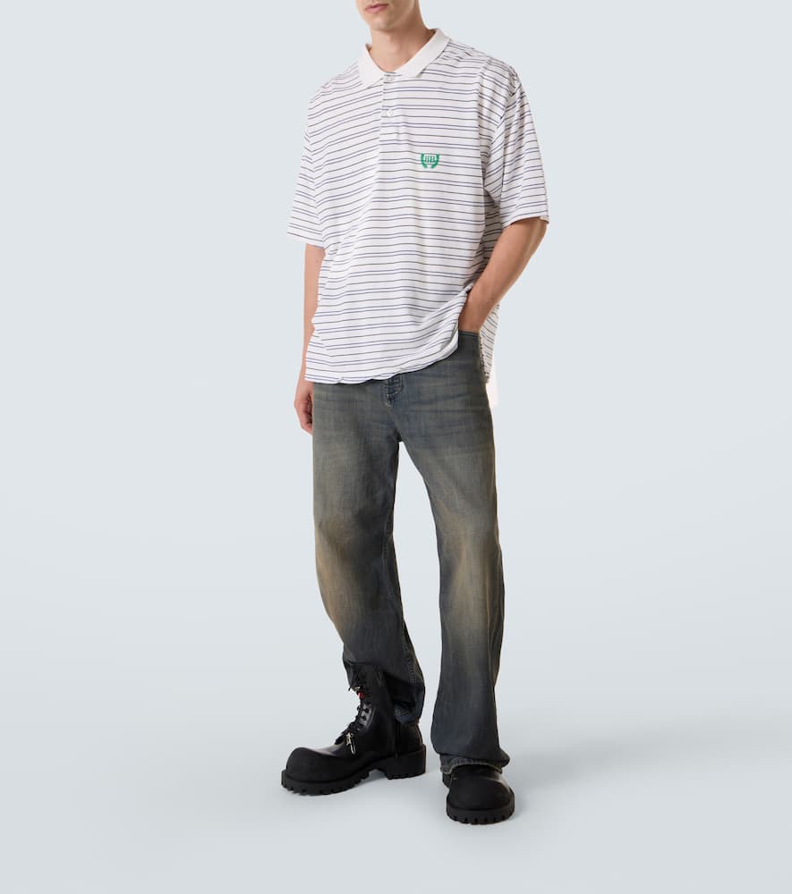 Hummer leather lace-up boots