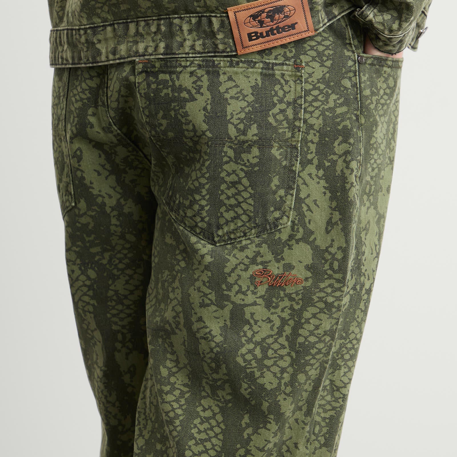 Men's Garage Denim Jeans in Lowland Camo