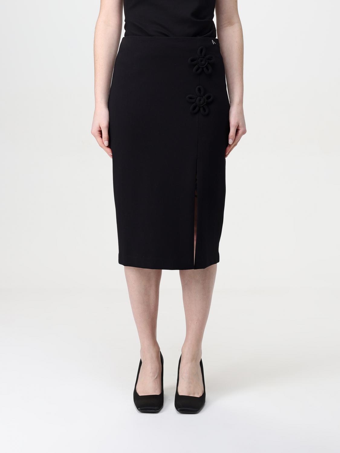 Skirt Woman color Black