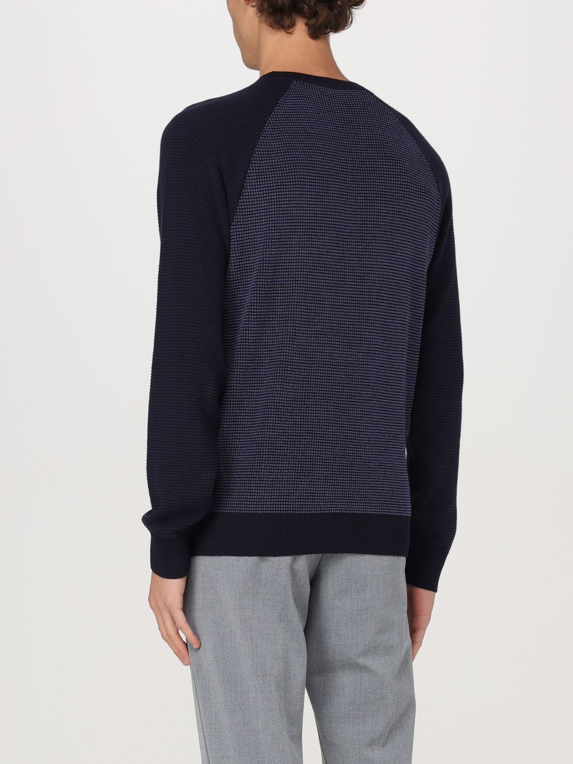 Two-tone jumper - Blue