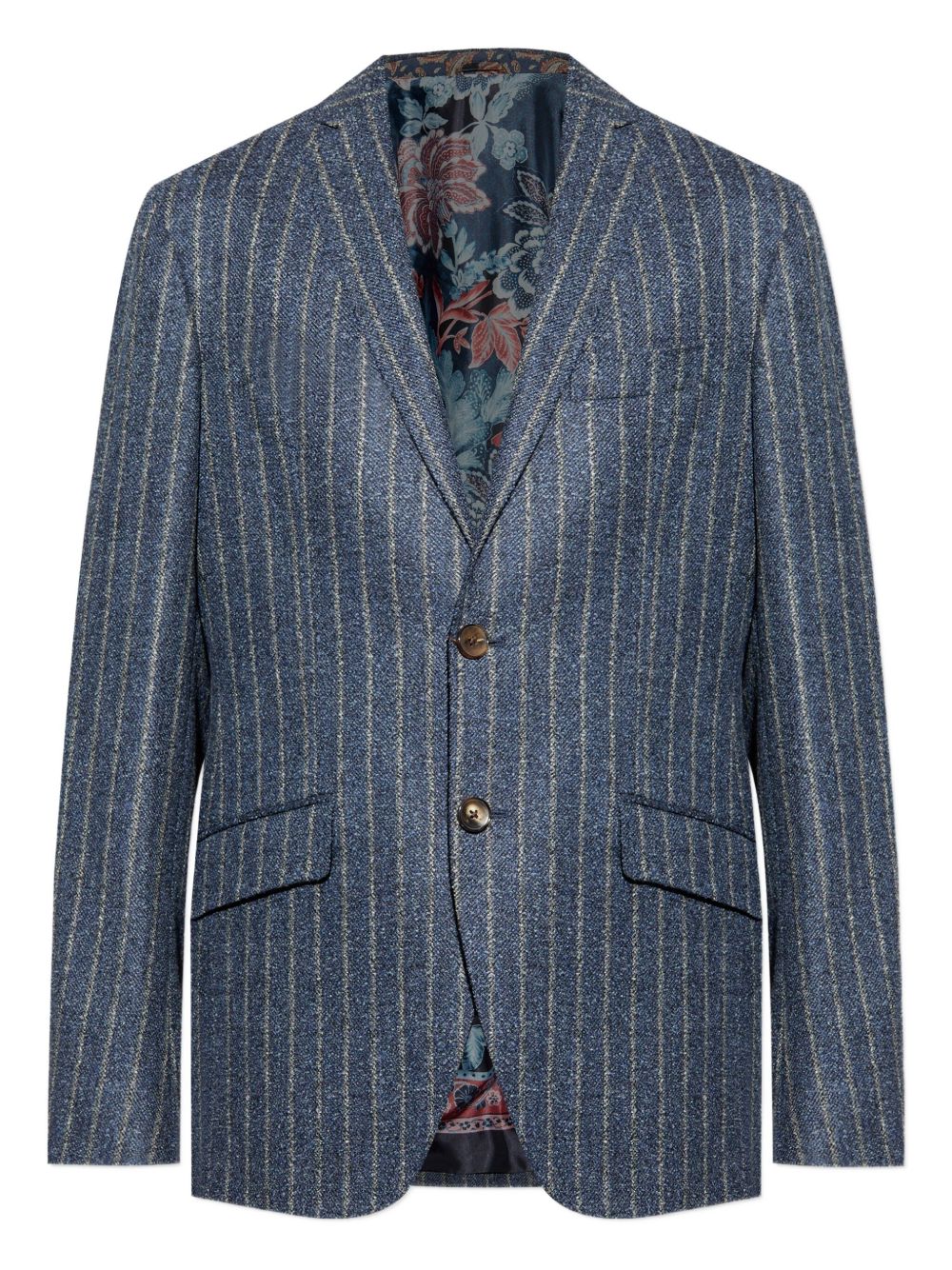 Pinstripe blazer - Blue