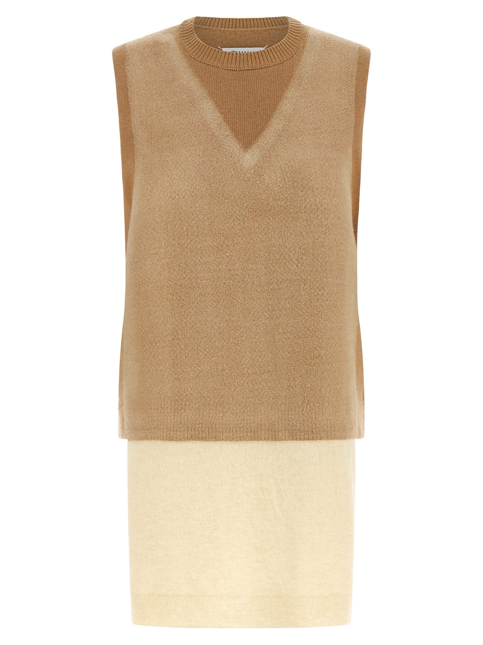 Vest — Camel