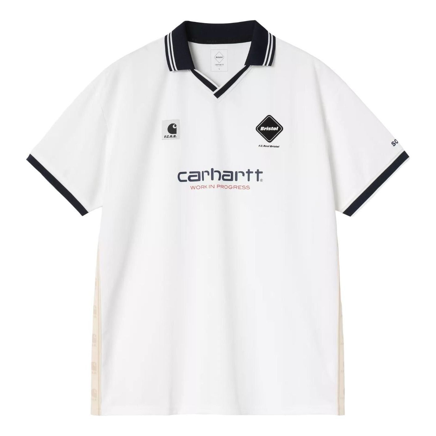 X F.C.Real Bristol Pocket Game Shirt 'White'