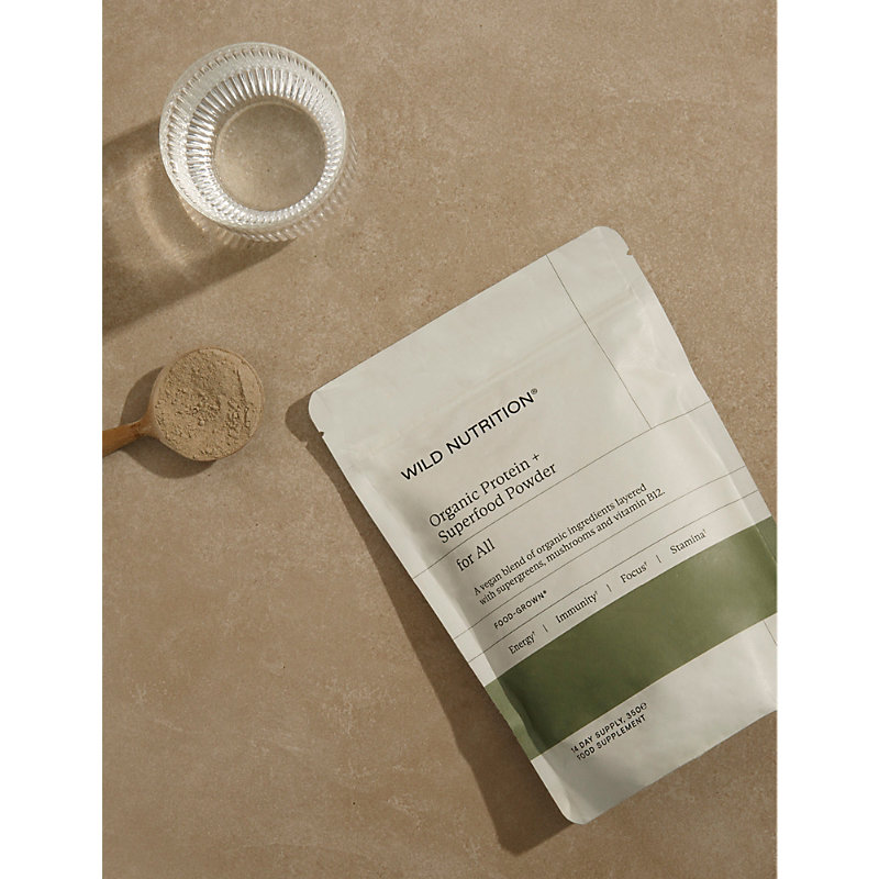 Organic Protein + Superfood Powder Supplements 14-day Supply 350g