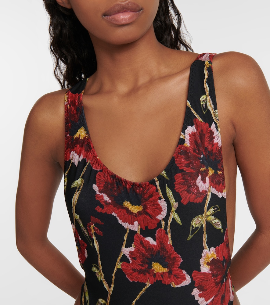 Norma Kamali Marissa floral swimsuit