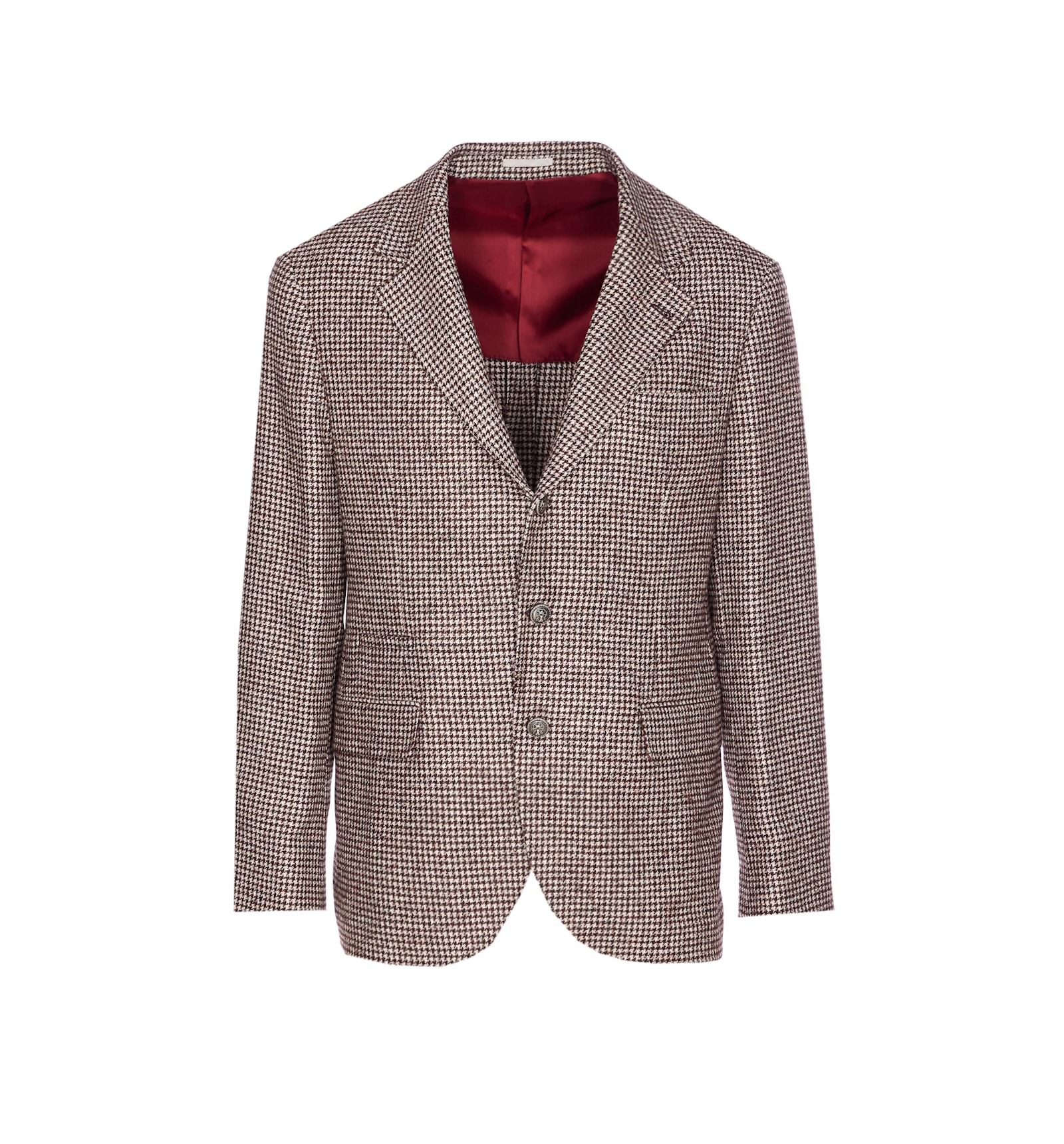 Houndstooth blazer - Brown