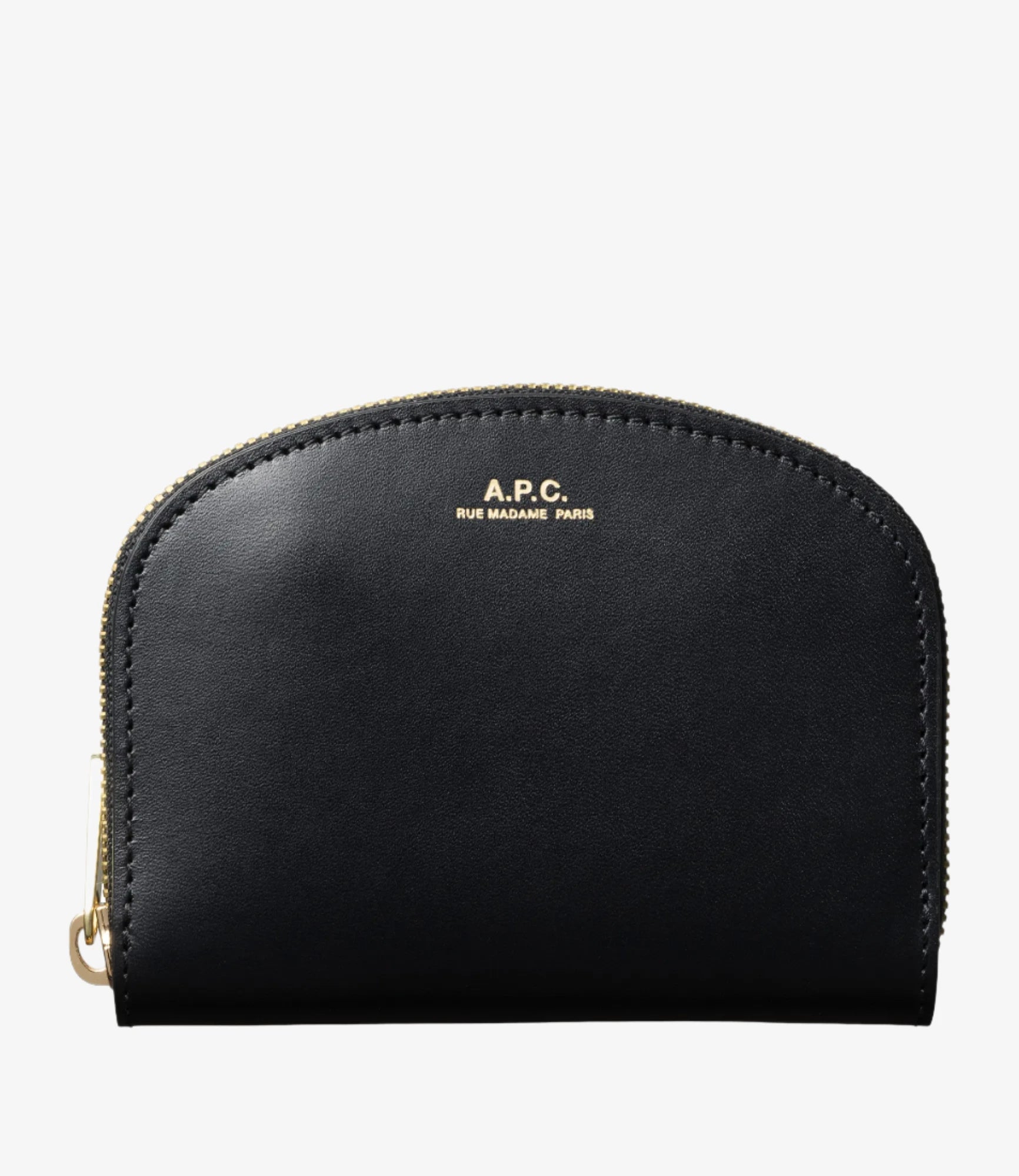 Demi-Lune compact wallet Black