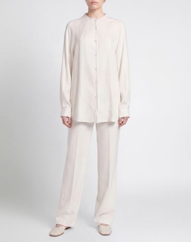 Woman Shirt Off white Size 2 Viscose, Cupro