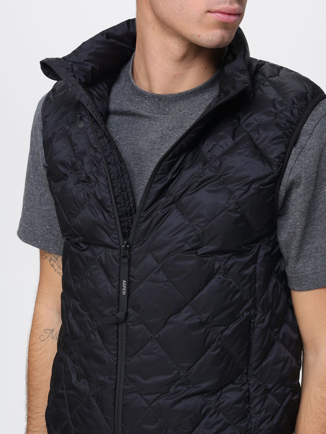 Suit Vest Men color Black