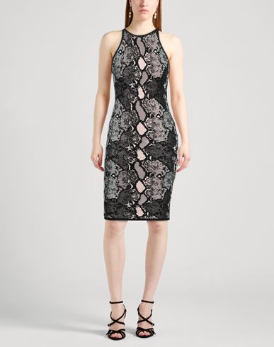 Woman Midi dress Black Size 4 Viscose, Polyamide