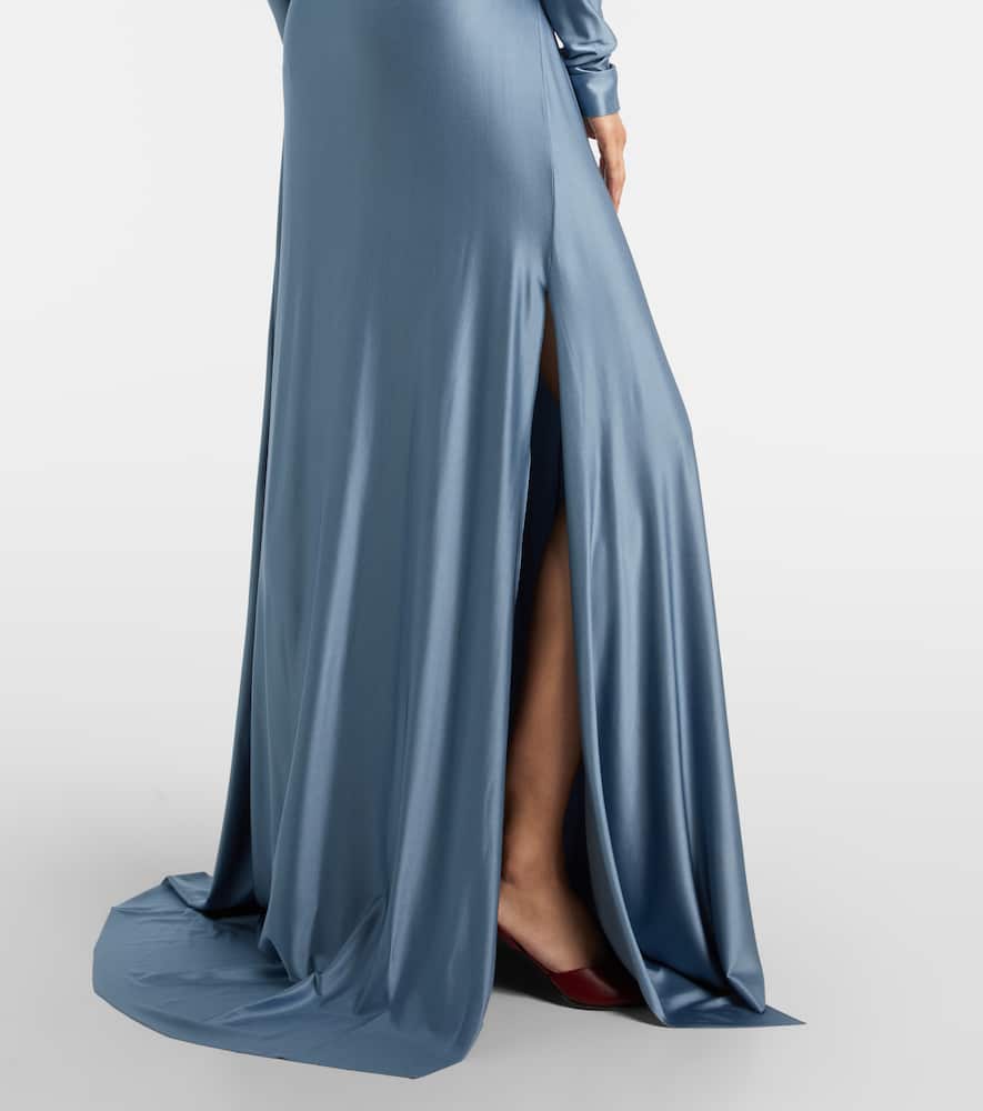 Jersey maxi dress