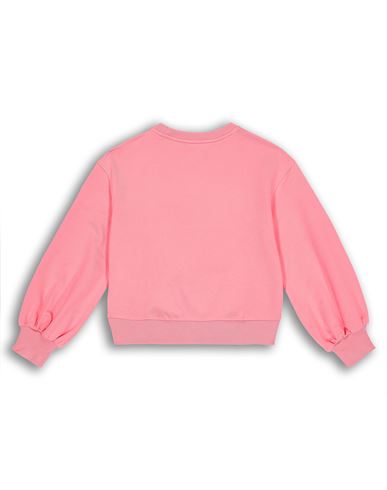 Kid Girl Sweatshirt Pink Size 12 Cotton, Elastane