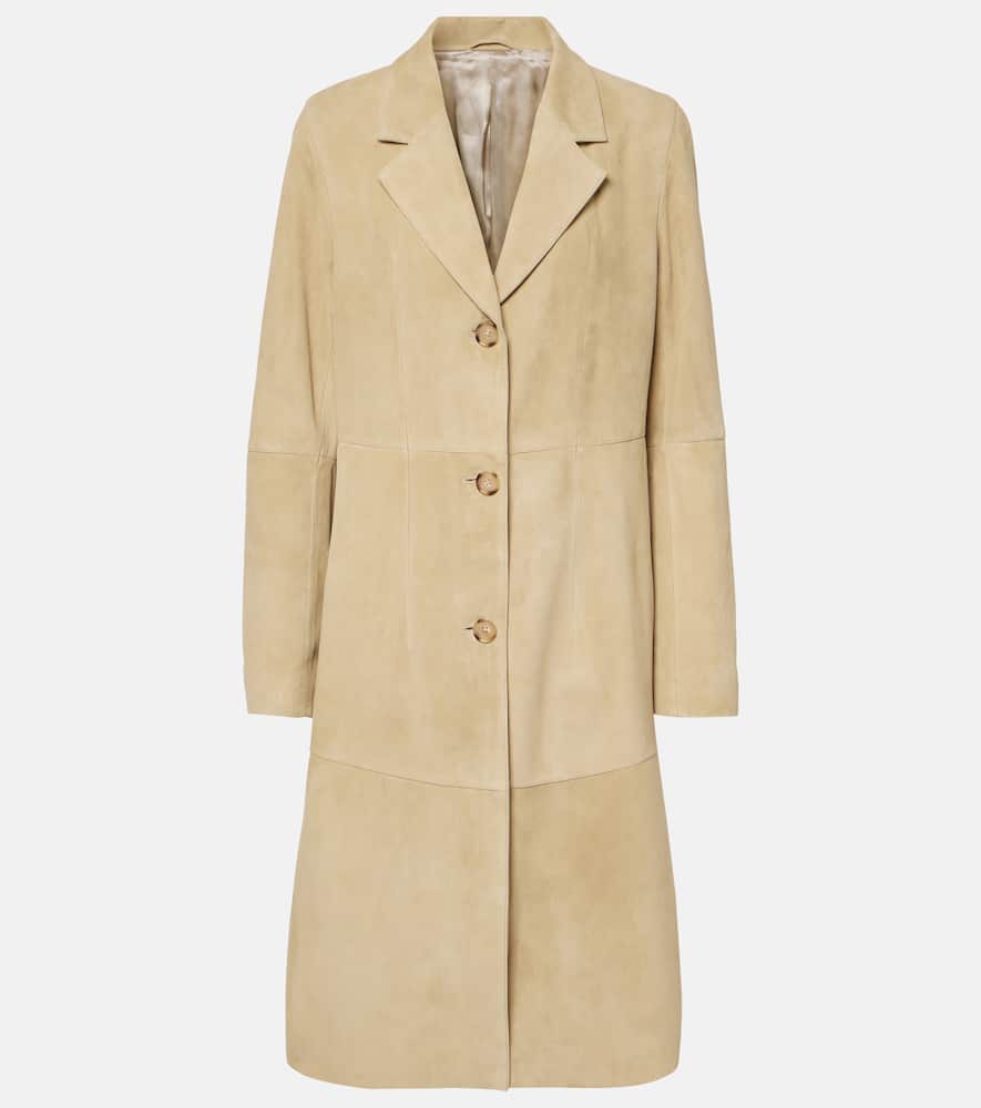 Suede coat