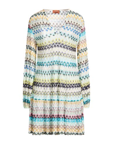 Woman Mini dress Light blue Size 6 Viscose