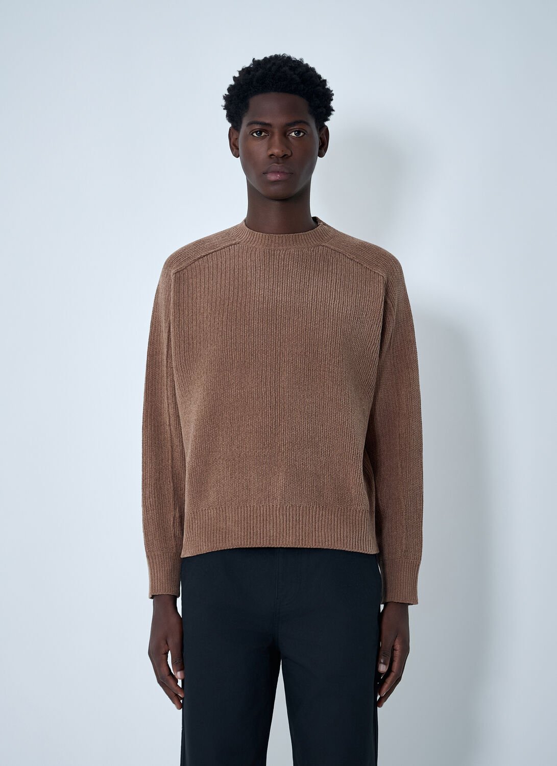 Exposed Seam Sweater