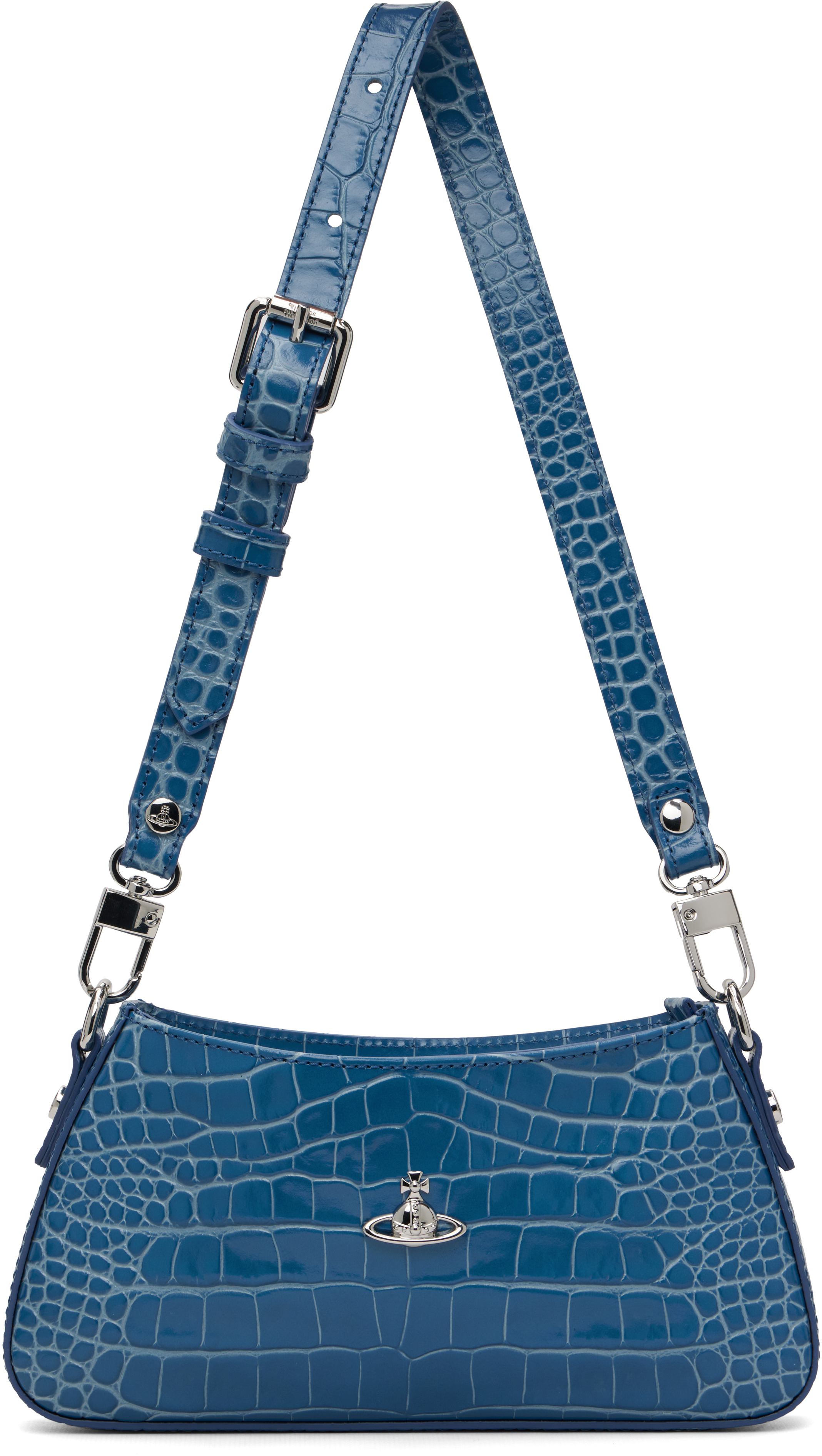 Blue Tasha Shoulder Phone Bag