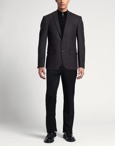 Man Blazer Midnight blue Size 46 Wool