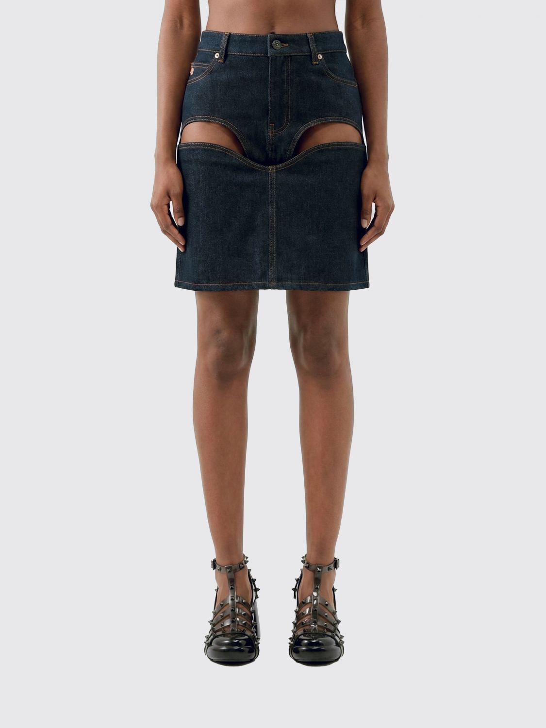 Skirt Woman color Blue