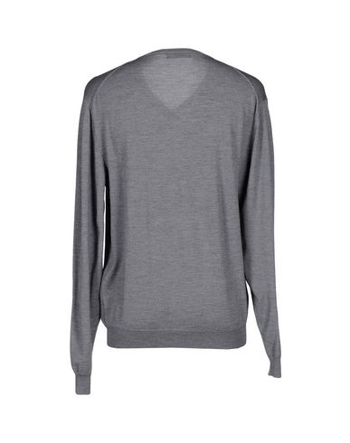 Man Sweater Grey Size 38 Wool, Polyamide