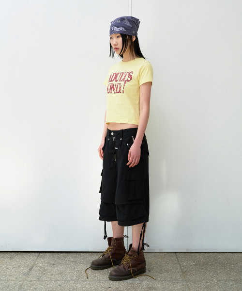 ADULTS ONLY TEE YELLOW