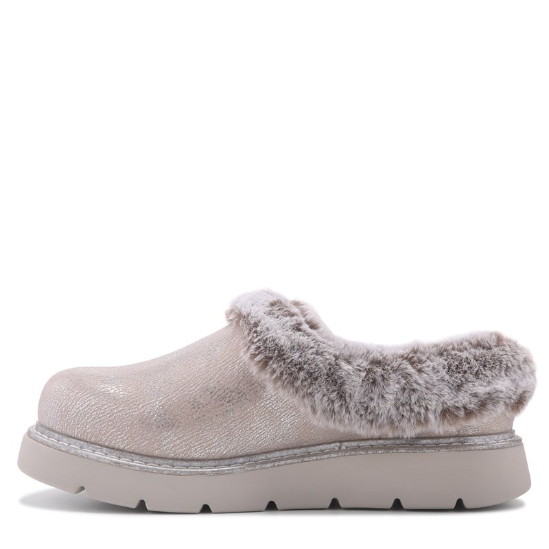 Women's Bobs Keepsakes Lite Vegan Slipper Shoes (Silver Silver)