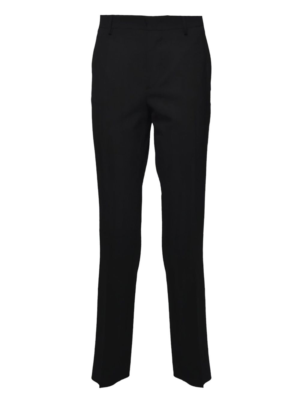 Belt-loops trousers - Black