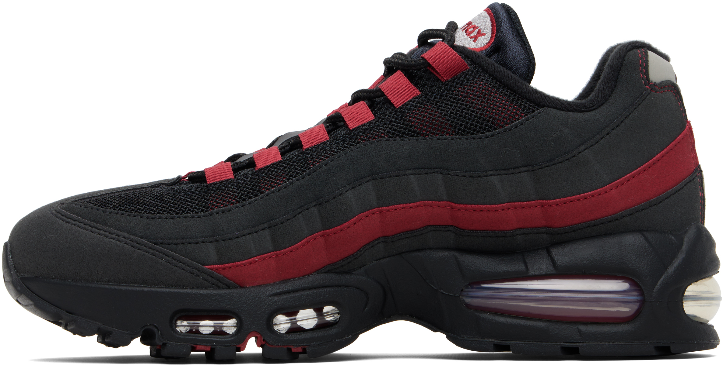 Black & Red Air Max 95 OG Sneakers