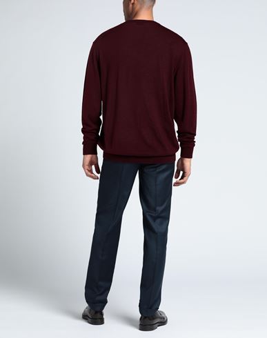 X Sør Man Sweater Garnet Size 48 Merino Wool, Silk