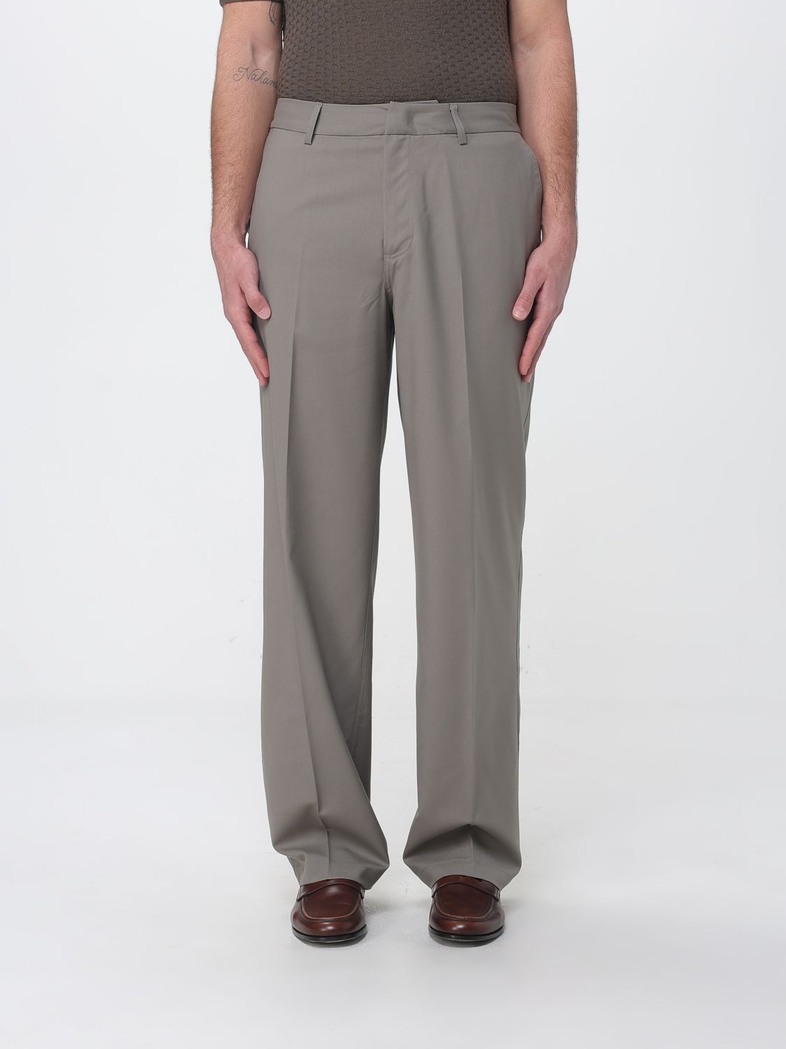 Pants Men color Black