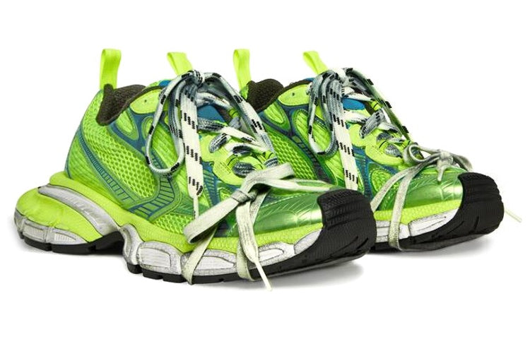 3XL Sneakers 'Fluorescent Green Mesh and Polyurethane'