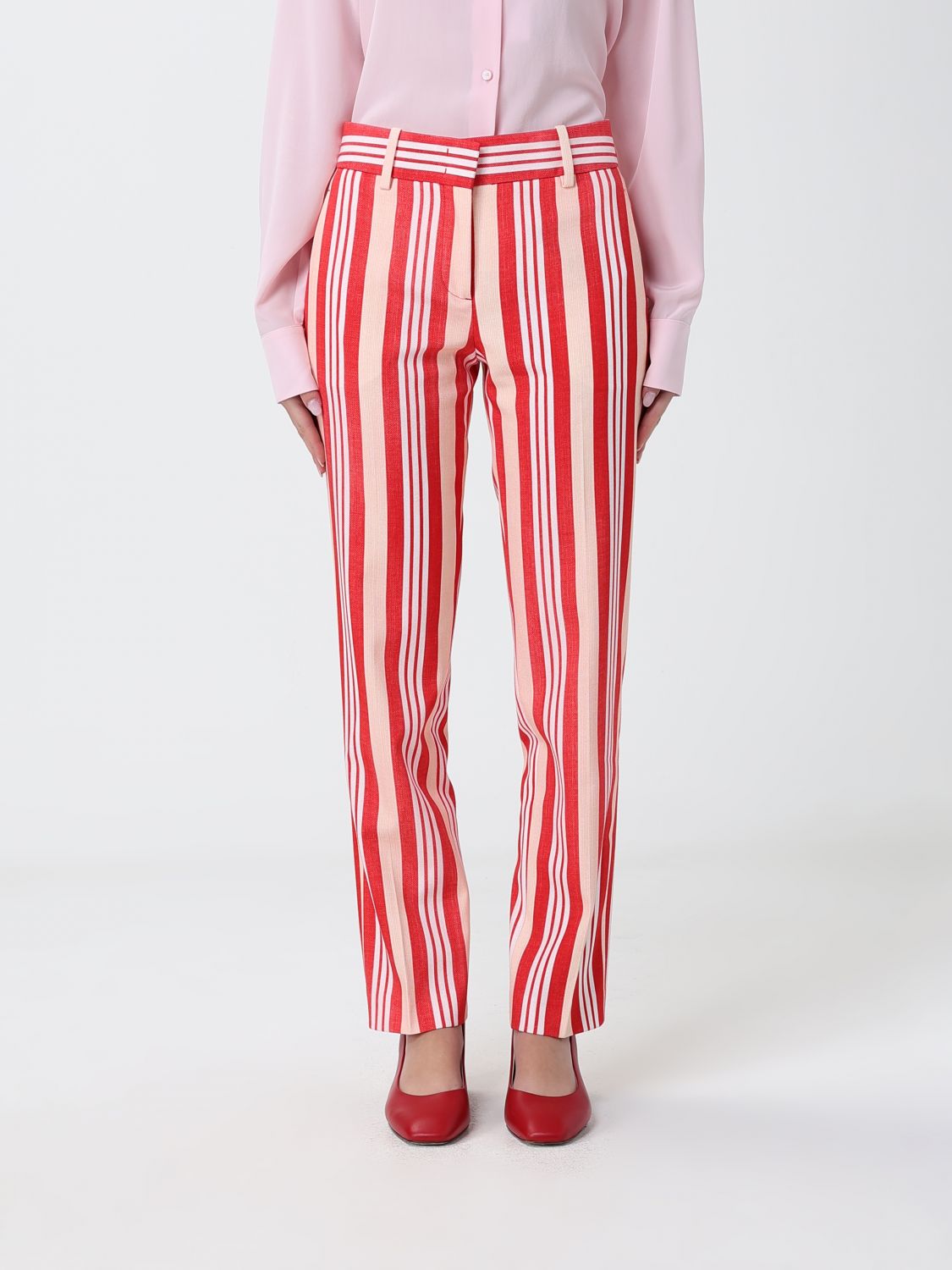 Pants Woman color Red