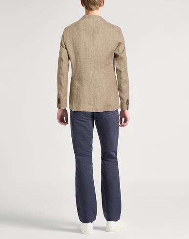 Man Blazer Sand Size 36 Linen