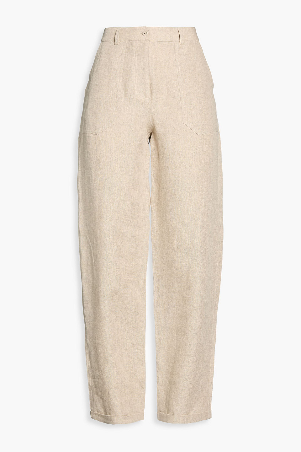 Abril linen tapered pants