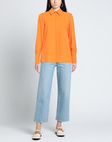 Woman Shirt Orange Size 4 Polyester