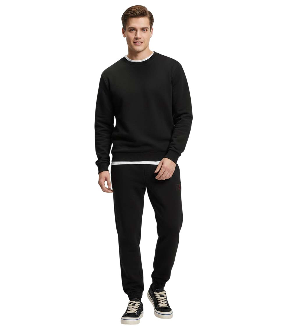 Black Relaxed Trousers
